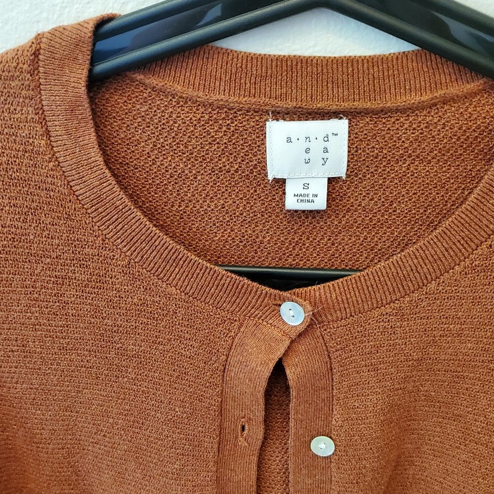 Copper Cardigan - Picture 2 of 2